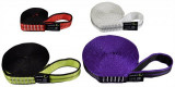  - Edelrid pútko 25 mm a 354/795 a B/566, dĺžka a 60 cm, červený Délka 120 cm, čierna.