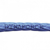  - Plastové navíjení DYNAFORCE lano 14 mm/177 kN (táhla 200 kN) maximální zatížení/10 kg na 100 m/metr 5 mm / MBL 26 kN / 1,3 kg na 100 m / Serial. Metr