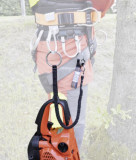  - Závěsné lanové pily s ochranou proti přetížení a tlumičem shock Tree Runner®