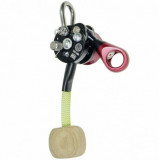  - ART Lockjack sport s Swivel - EN 358 Prasatovitých-červená mit Wirbel.