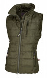  - Hubertus Damen-Steppweste Primaloft, Farbe oliv. Größe 34. olivová / 40