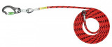  - Z oceli postroj/krk Super Flex SideWinder 12,5 mm – EN 358, barvy: červená/černá. Délka 3,0 m. 1085 g hmotnost. Barva žlutá/modrá. Délka 3,0 m. 1085 g hmotnost.