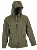  - Hubertus Kinder-Softshelljacke, Farbe dunkeloliv. Größe 116. tmavě - olivováová / 116