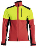  - Profiforest Waldarbeitsjacke Comfort, Farbe rot. Größe L. červená / XS