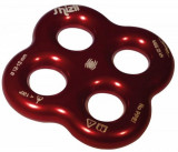  - Výztužná deska Shizll Spiderplate, Small, mezní zatížení 50 kN, vnější rozměry 55 mm x 55 mm, hmotnost 55 g Veľkosť small. Bruchlast 50 kN. Außenmaße 55 x 55 mm. Gewicht 55 g.